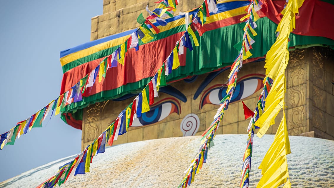 Oplev den imponerende Boudhanath stupa i Kathmandu