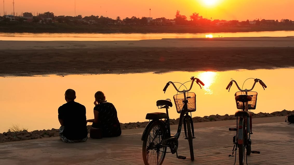 Cykeltur omkring Luang Prabang