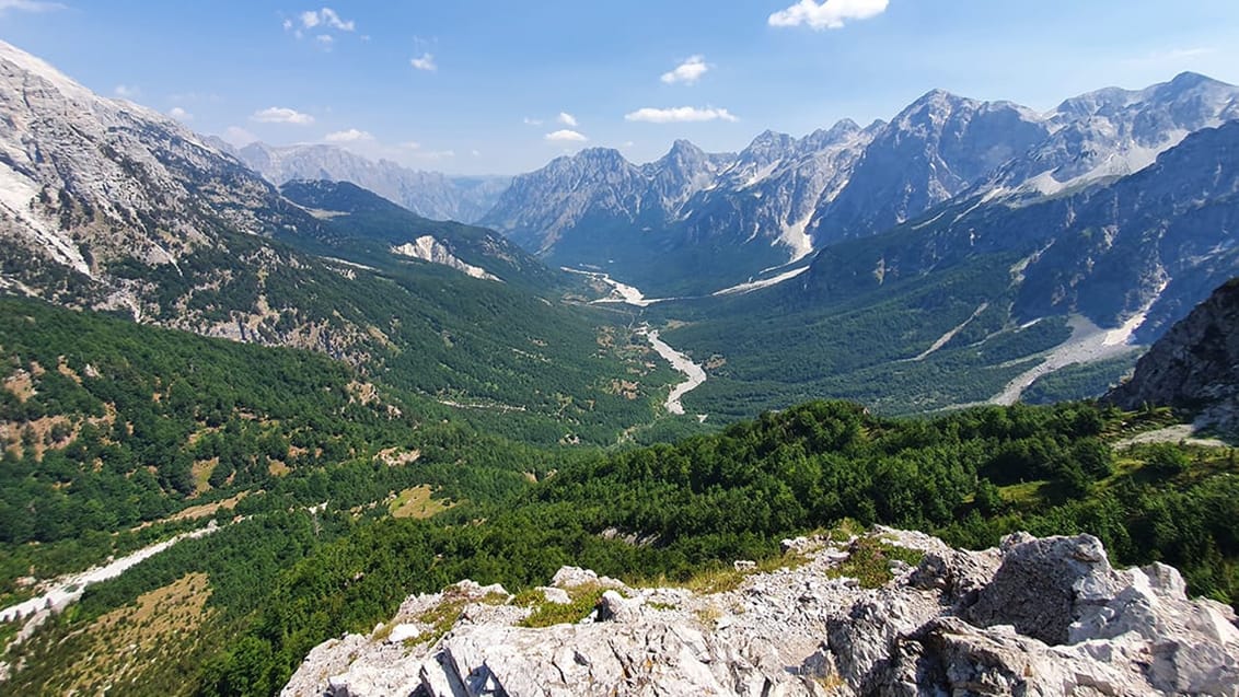 Peaks of Balkan bjerge