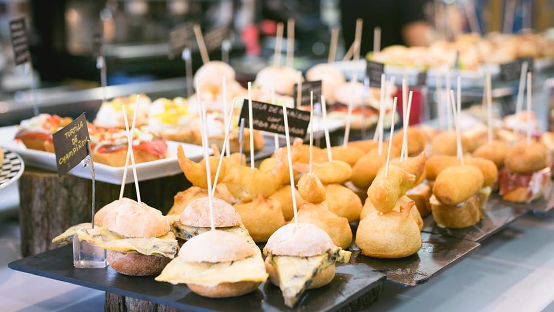 Tapas i det nordlige Spanien
