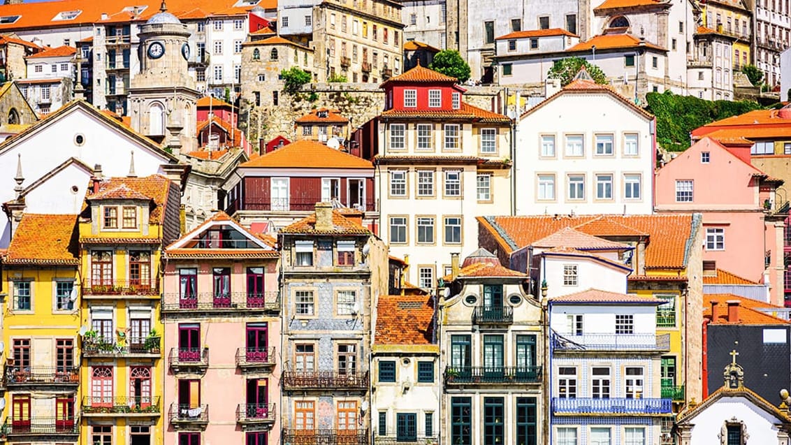 Bygninger i Porto i Portugal