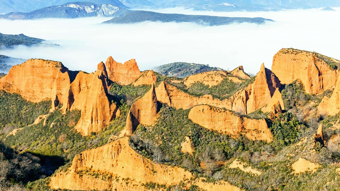 Las Medulas i Spanien