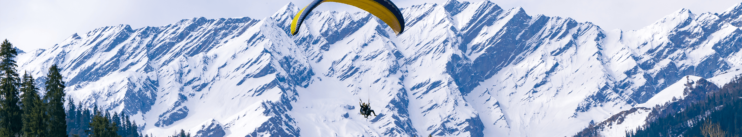 Solang Valley paragliding