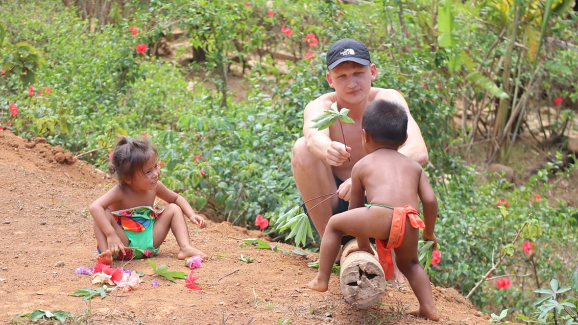 Embera stammen, Panama