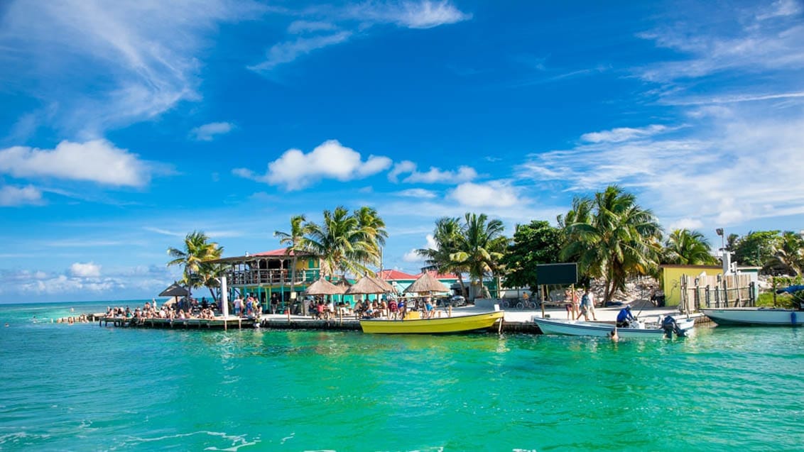 Caye Caulker fra spidsen