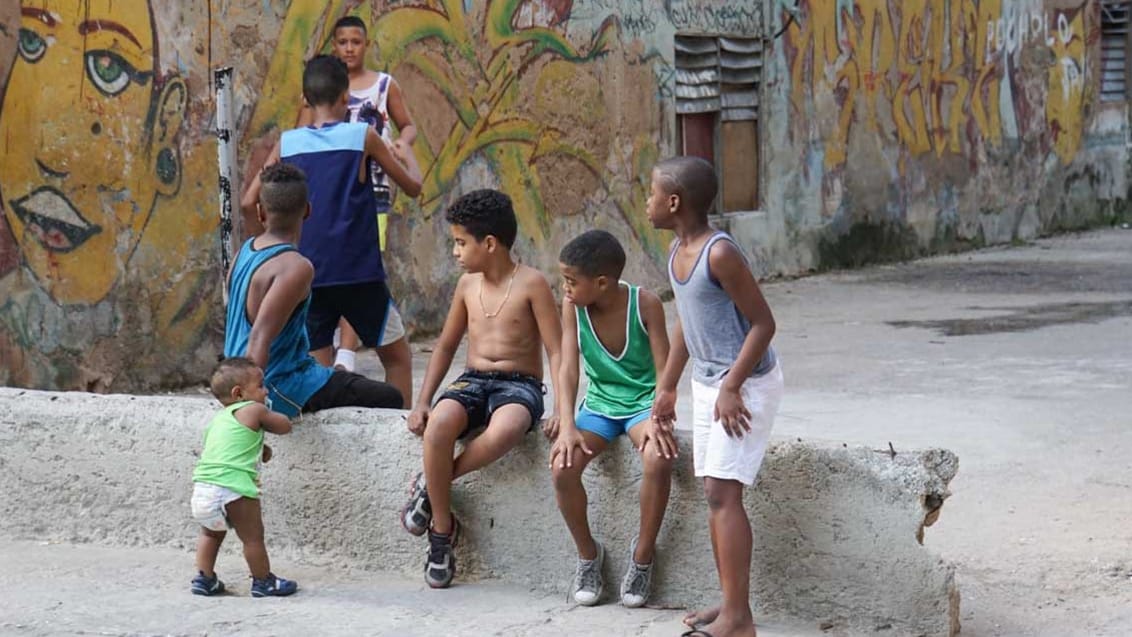 Legende børn i Havana, Cuba