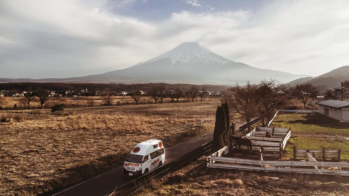 Japan rundt i camper