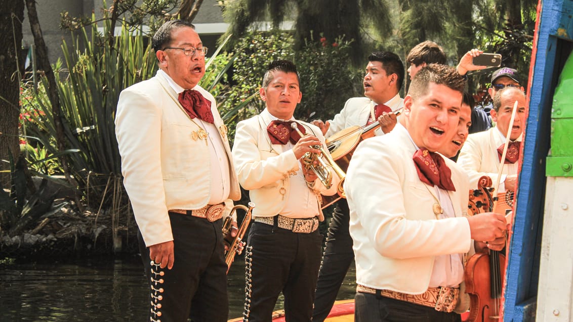 Mariachiband Xoximilco, Mexico City