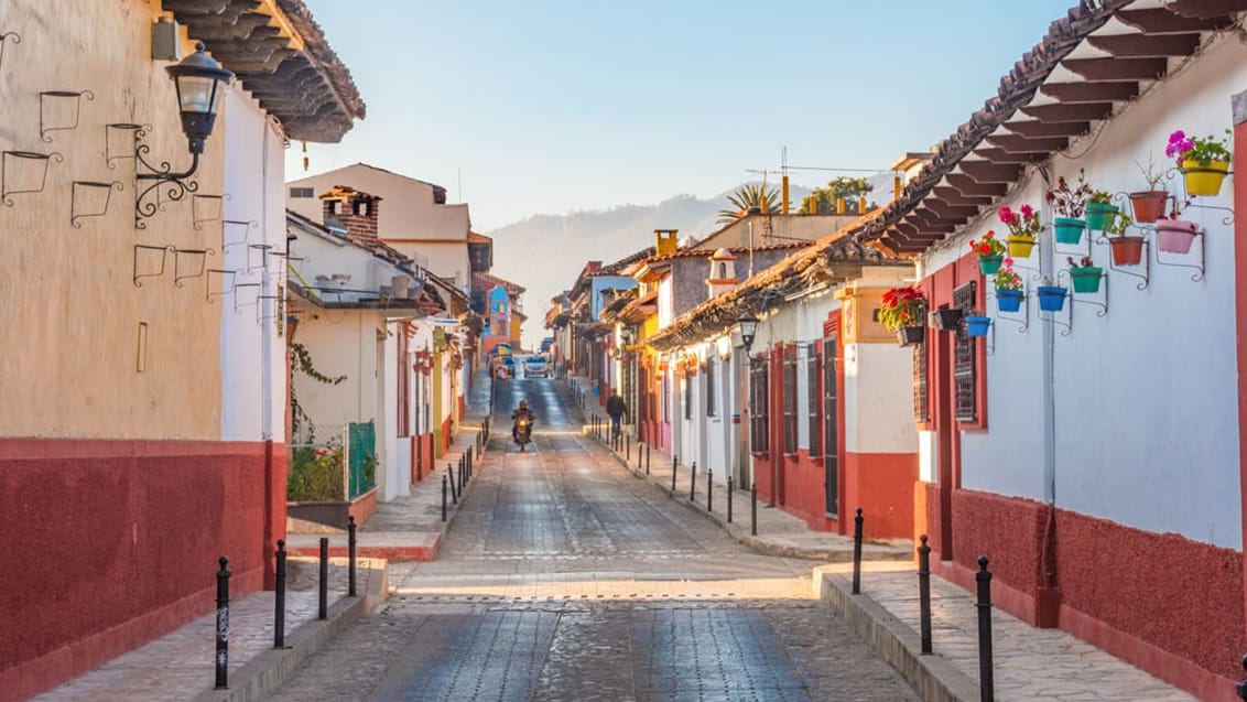 San Cristobal de las Casas' hyggelige gader