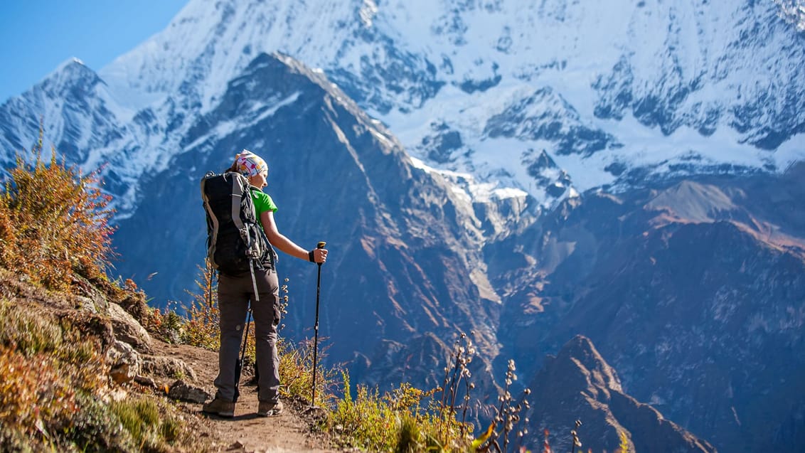 Manaslu er verdens ottendehøjeste bjerg, og går til 8.163 meter over havoverfladen