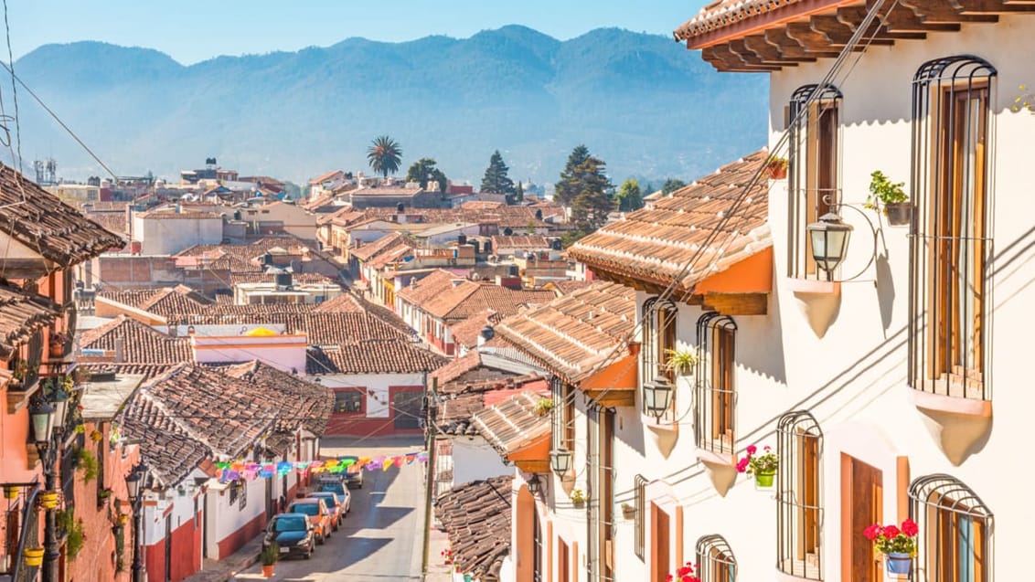 Udsigt over San Cristóbal de las Casas