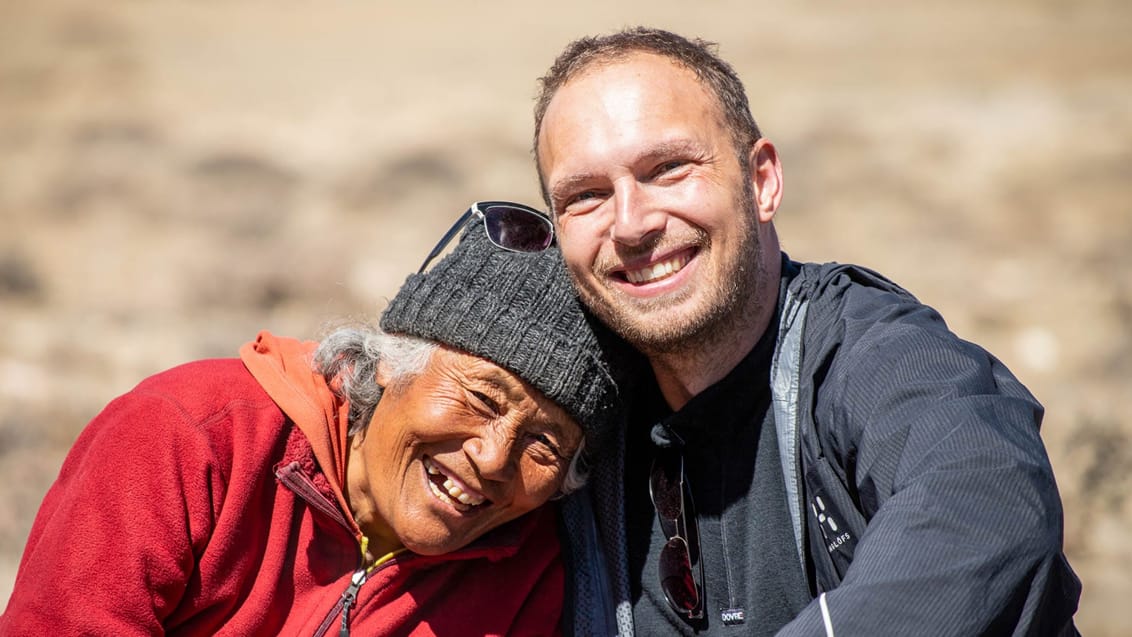 Et møde med de lokale i Upper Mustang