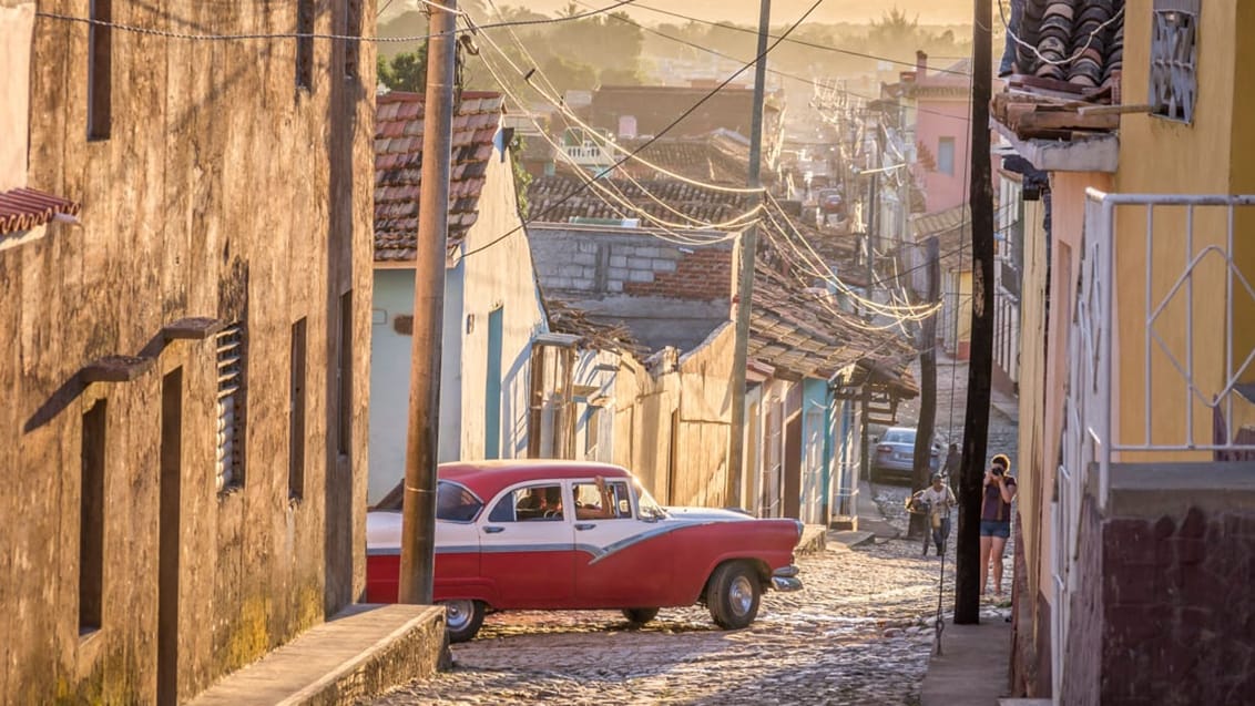 Vintagebil i Trinidad, Cuba