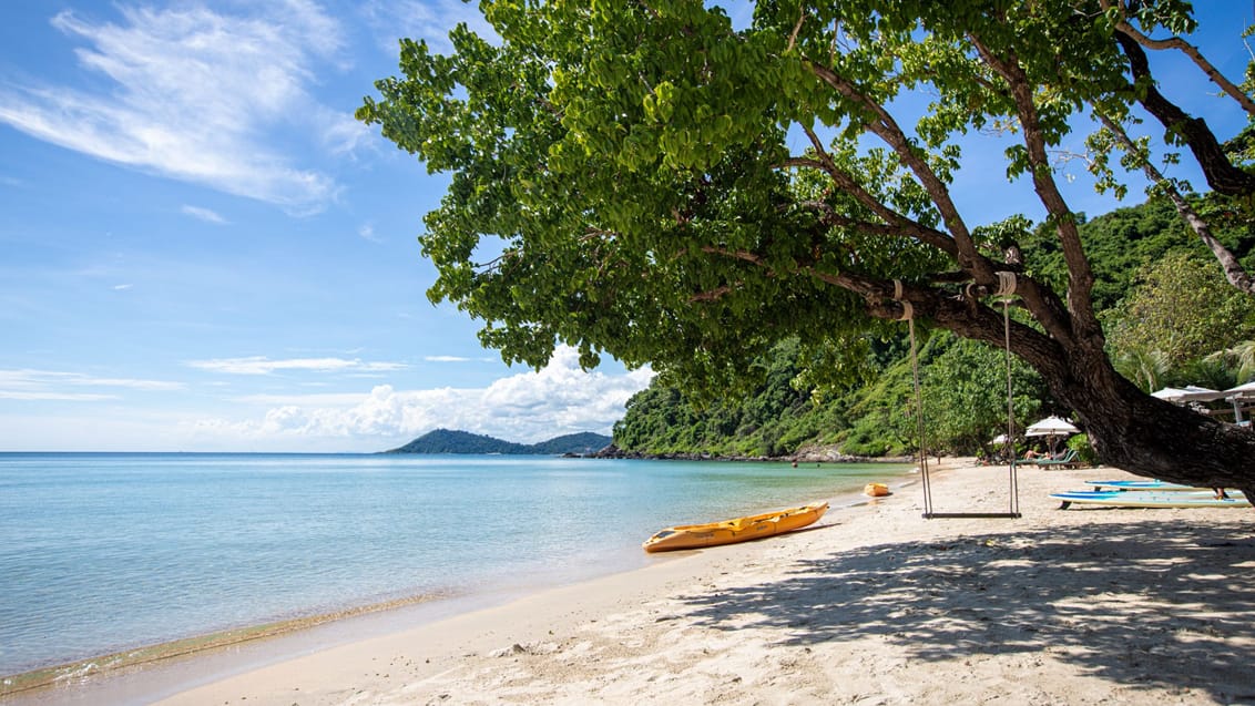 Stranden ved Ao Prao på Koh Samet