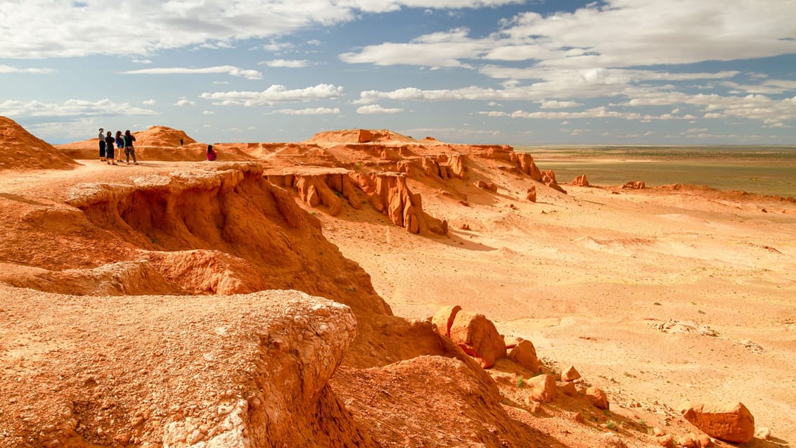 Flaming Cliffs ved Bayanzag