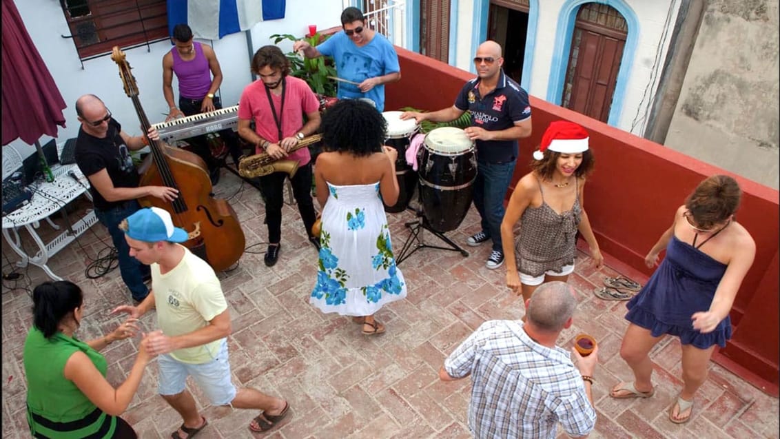 Fest i Casa Jakera, Havana