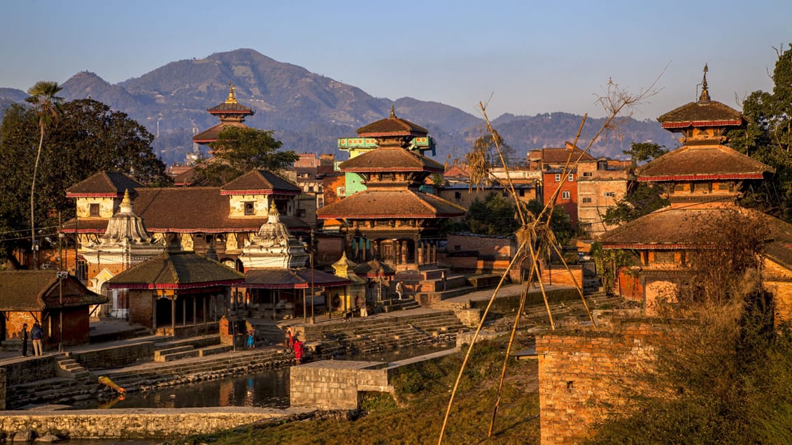 Den historiske by, Panauti, i Nepal