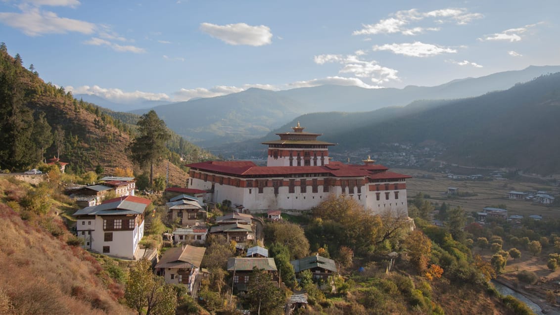 Den flotte Paro Dzong i Bhutan