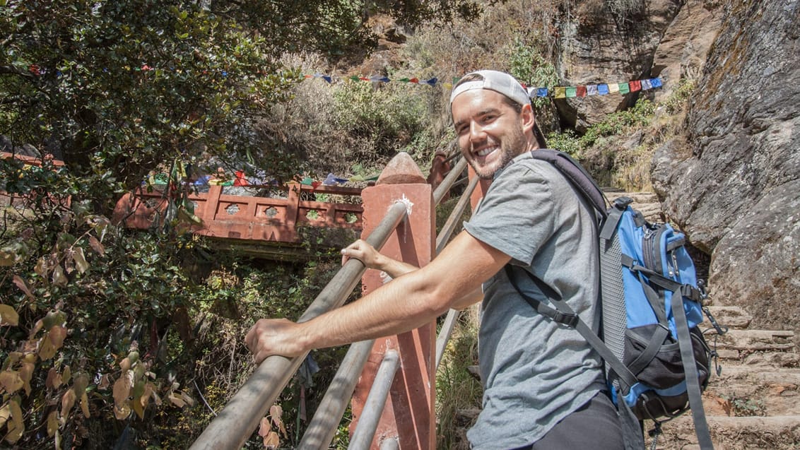 Vandreturen op til Tiger's Nest går ad mange trapper