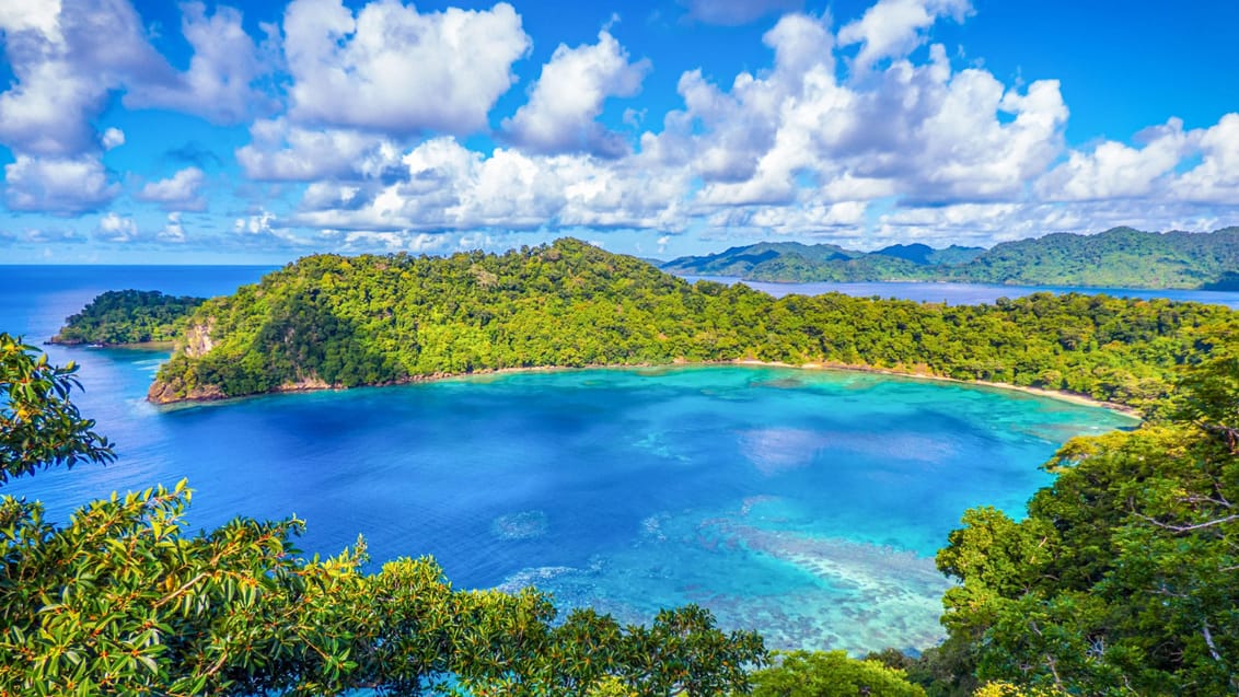 Horseshoe Bay på Matangi Island