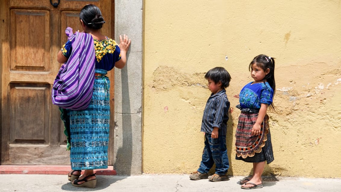 Lokale i Antigua, Guatemala