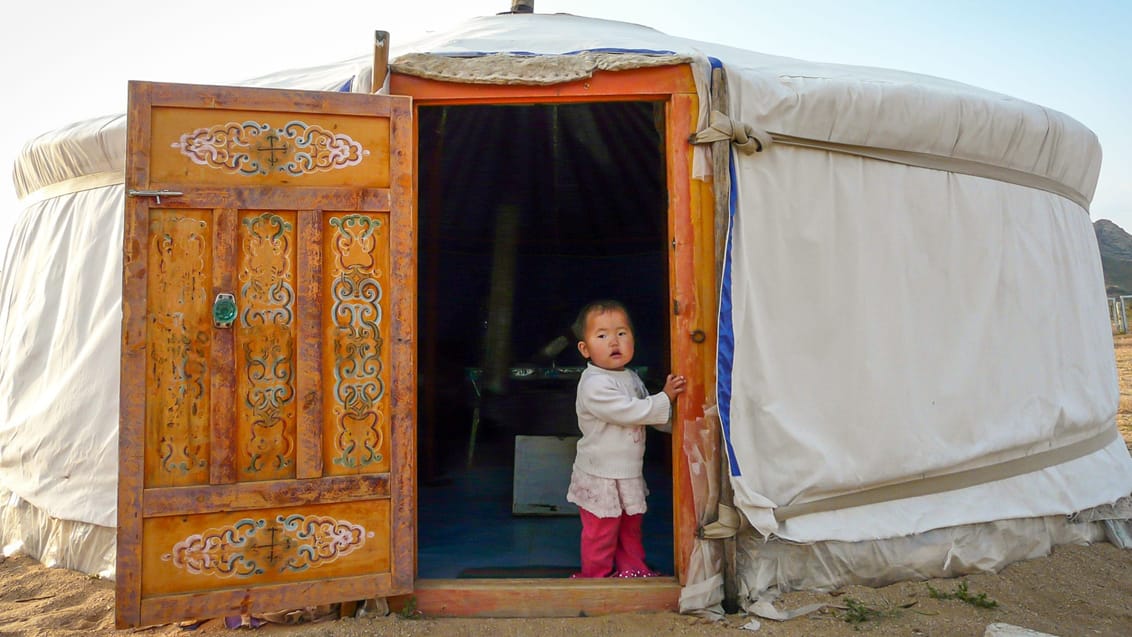 Mød nomaderne og overnat lokalt i Mongoliet