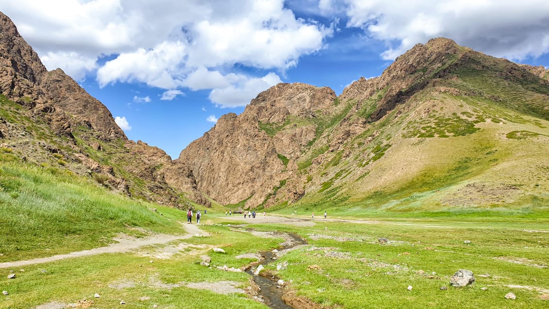 Yolyn Am i Mongoliets Gobi-ørken