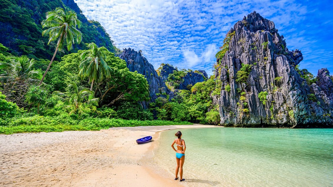 Øhop ved El Nido på Palawan