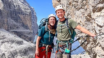 Tag med Jysk Rejsebureau på vandring i Brenta-dolomitterne