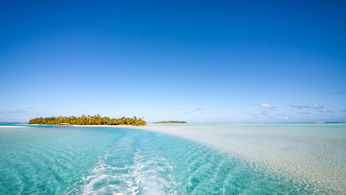 På lagune-cruise på skønne Aitutaki