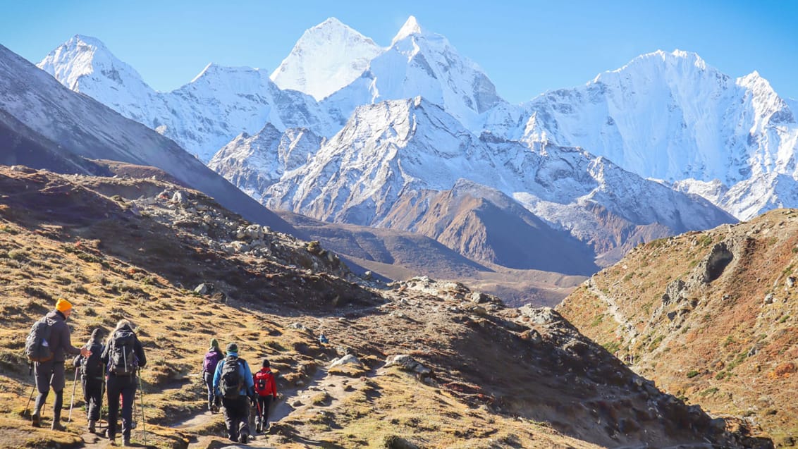 På vej mod Mount Everest Base Camp