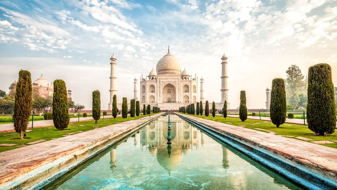 Taj Mahal ved Agra