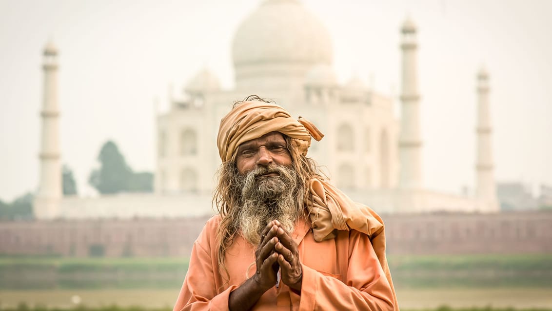 Taj Mahal ved Agra