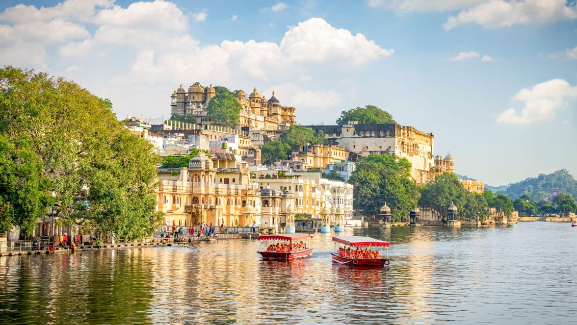 Lake Pichola ved Udaipur