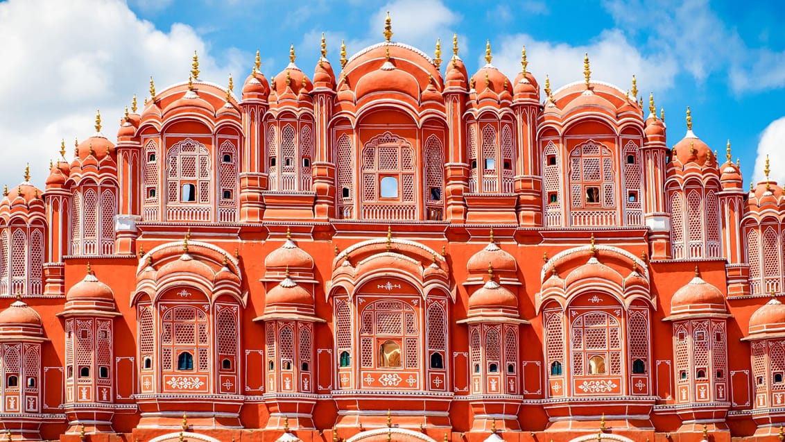 Palace of Winds i Jaipur, Rajasthan