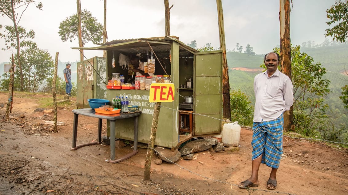 Vejsælger i Munnar