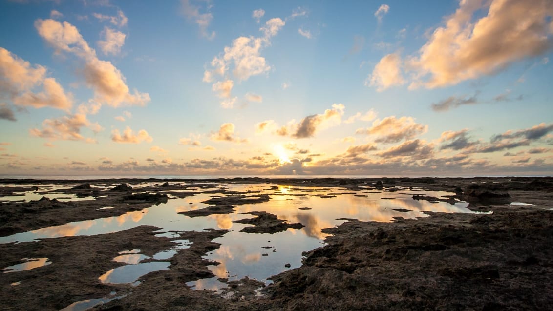 Solnedgangene er bare flottere i Stillehavet