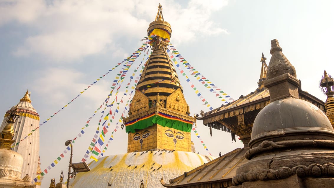 Swayambhunath i Kathmandu
