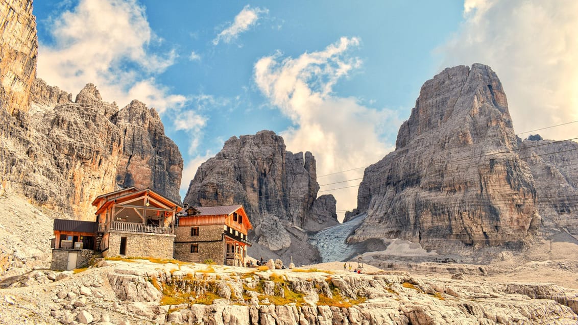 Rifugio Alimonta i Brenta-dolomitterne