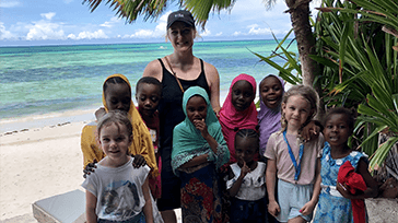 Zanzibar og safari med børn