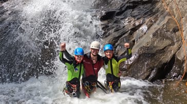 Ecuador canyoning tur