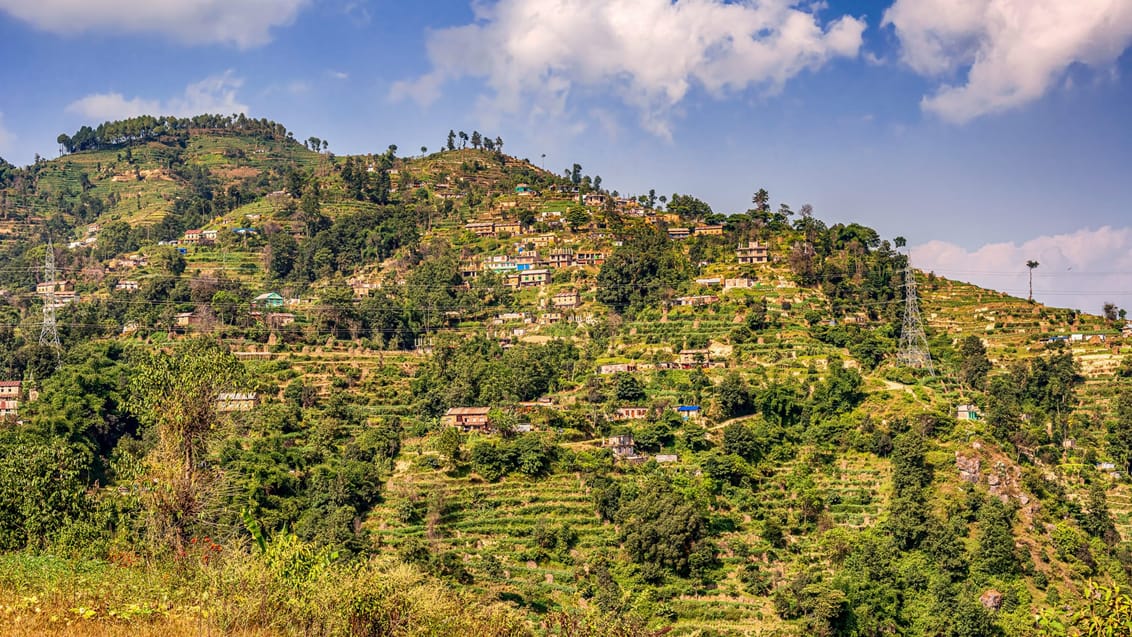 Dhulikhel besøges undervejse på trekket