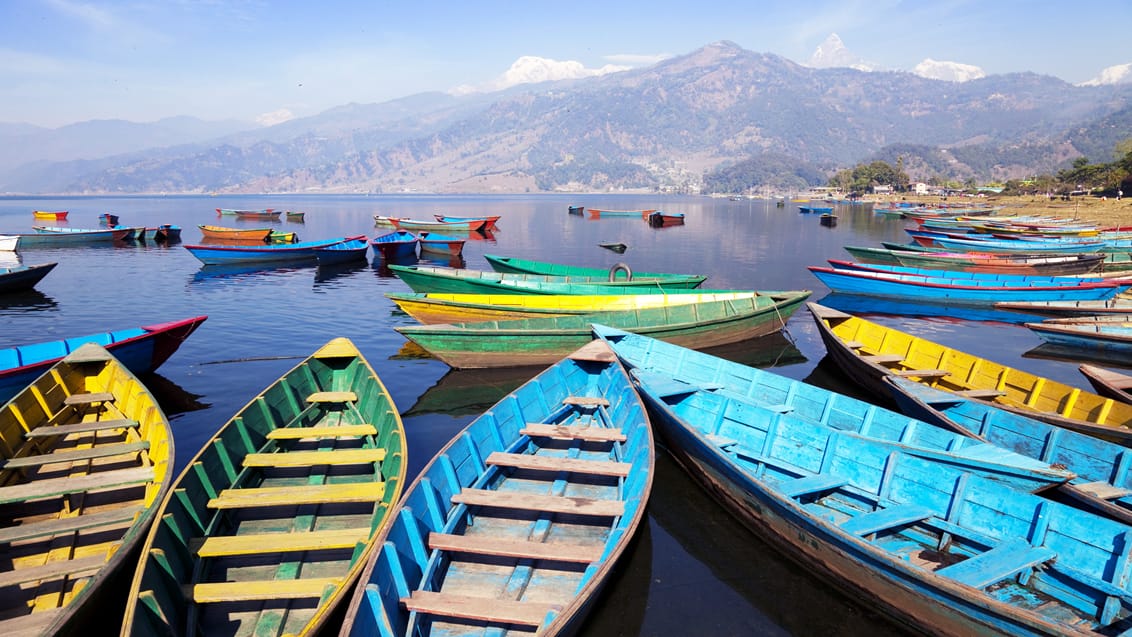 Skønne Pokhara i Nepal