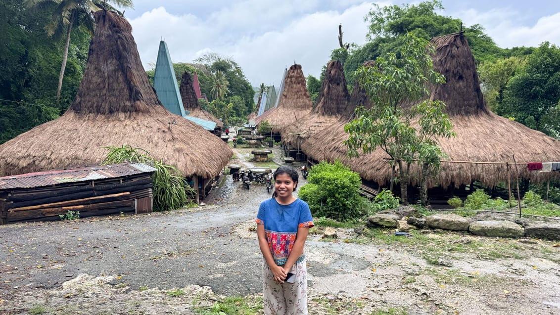 Landsbyliv på Sumba, Indonesien