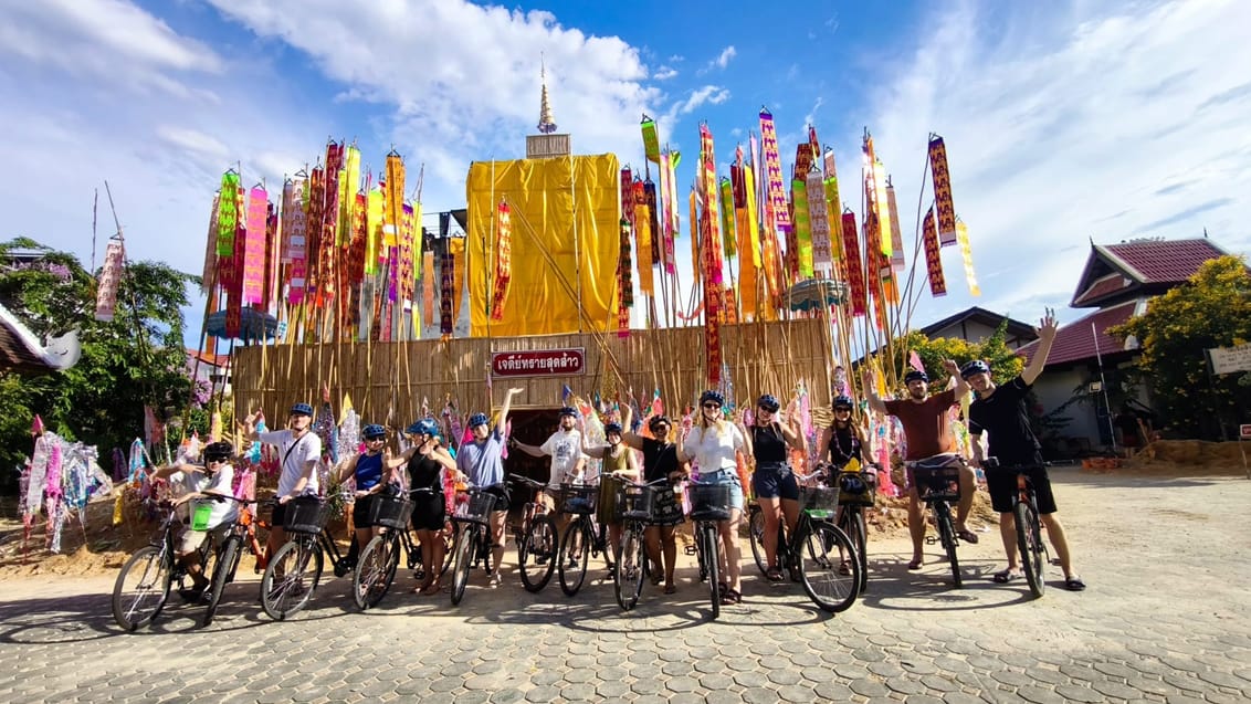 Cykeltur i Bangkok