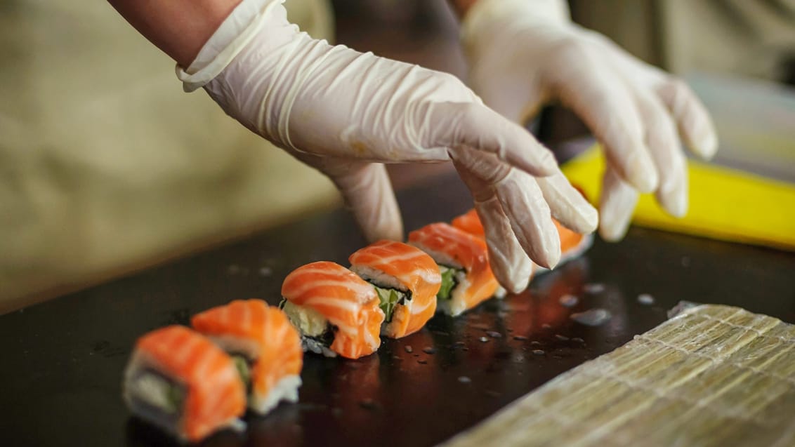 Sushi kursus, Japan