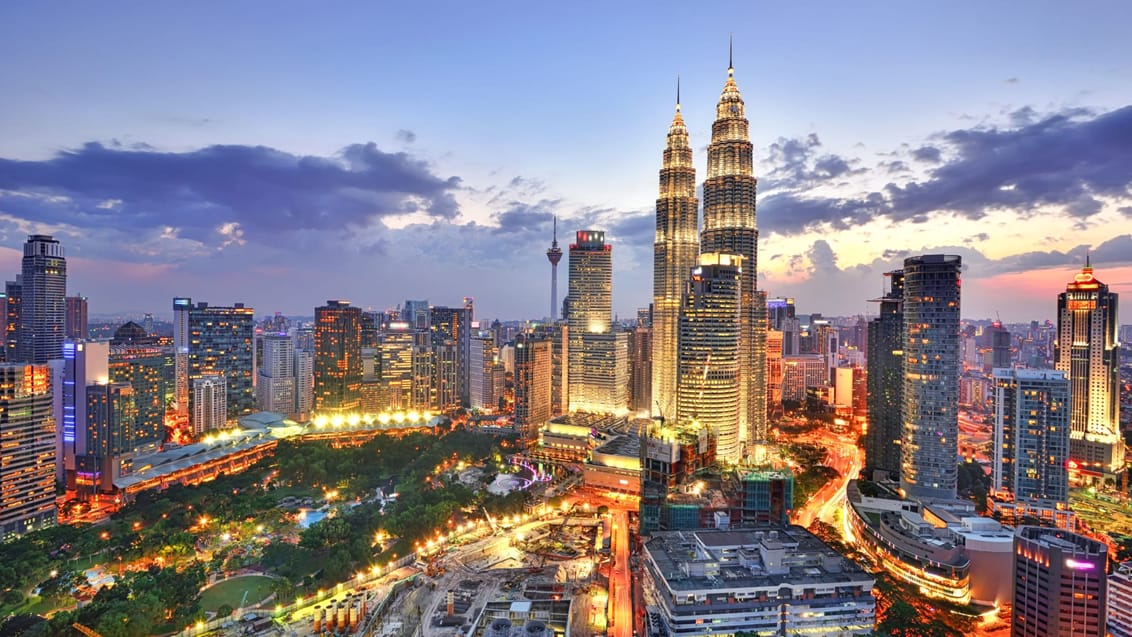 Kuala Lumpur skyline, Malaysia
