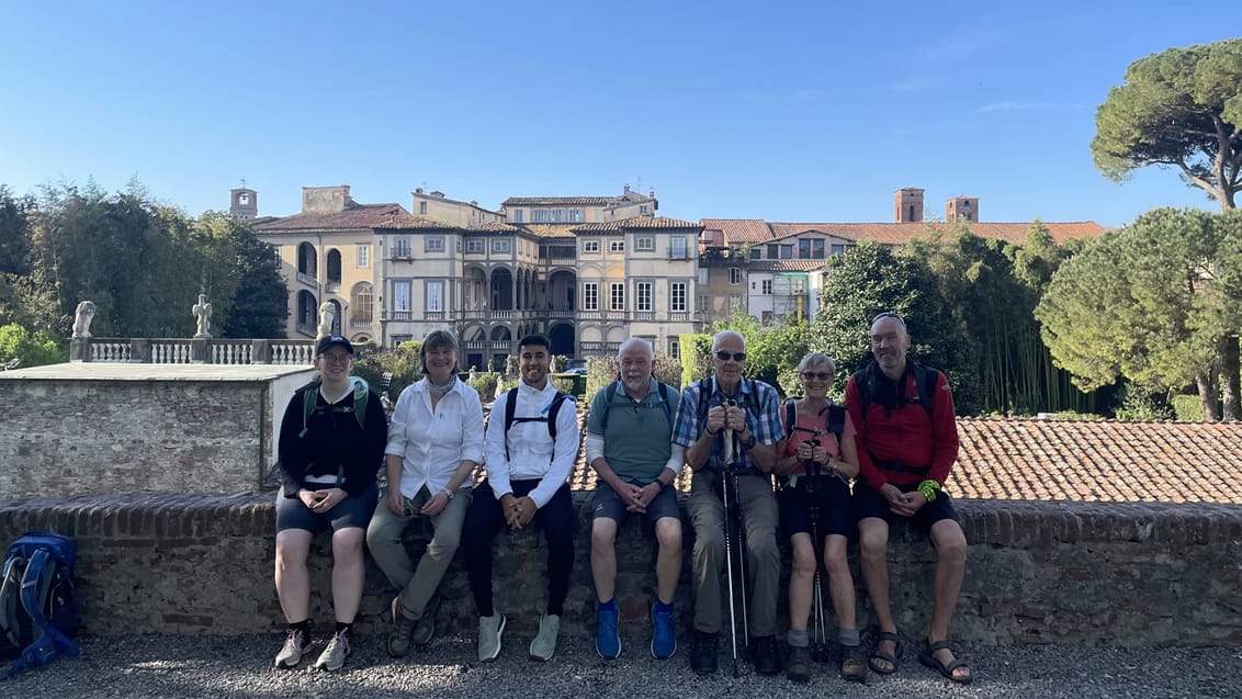 Pilgrimsvandring, gruppefoto