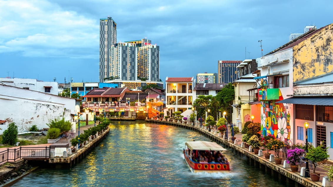 River cruise Malacca, Kuala Lumpur