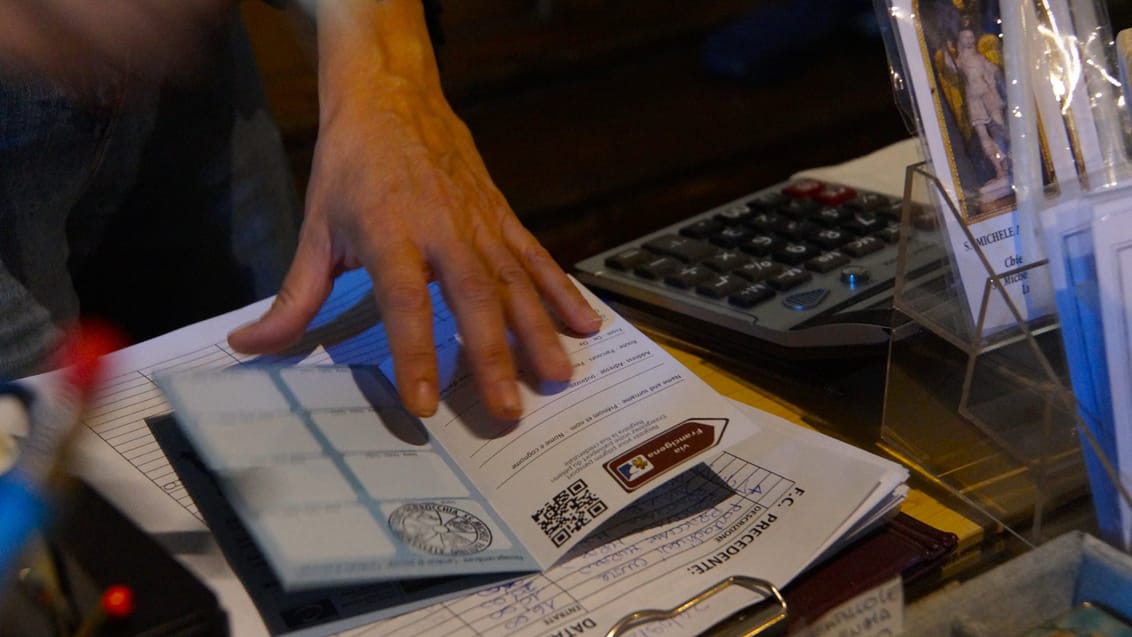 Via Francigena, Pilgrimspas